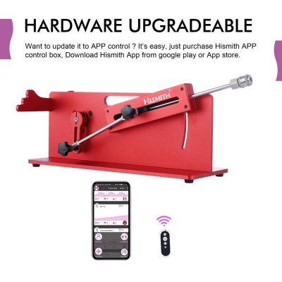 Смарт секс-машина Hismith Table Top 2.0 Pro APP Red (є дефекти на упаковці)