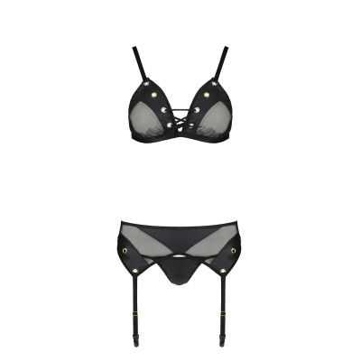 Комплект білизни NESSY SET Black S/M - Passion