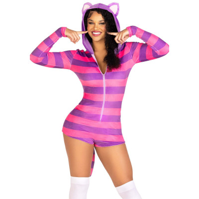 Еротичний костюм кішечки Leg Avenue Comfy Cheshire L Еротичний костюм кішечки Leg Avenue Comfy Cheshire L