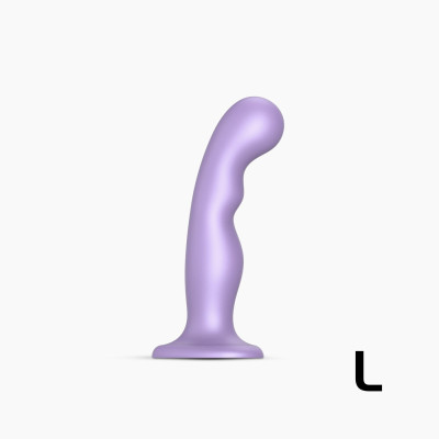 Насадка для страпону Strap-On-Me Dildo Plug P&G Lilas Metallic L Насадка для страпону Strap-On-Me Dildo Plug P&G Lilas Metallic L