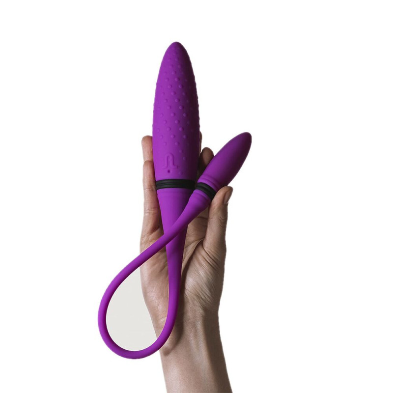 Вібратор двосторонній Adrien Lastic AD-2 з пультом ДУ