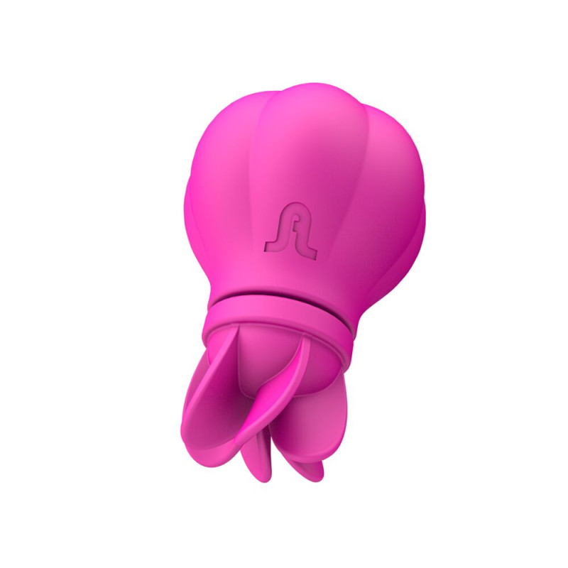 Вібратор Adrien Lastic Caress з крутяться насадками для стимуляції ерогенних зон