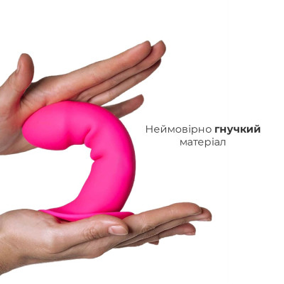 Ділдо з присоскою Adrien Lastic Hitsens 2 Pink