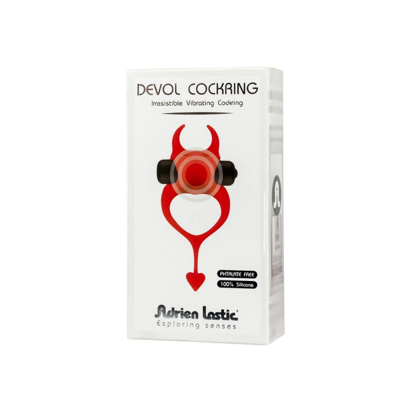 Ерекційне кільце Adrien Lastic Devol Cockring з вібрацією