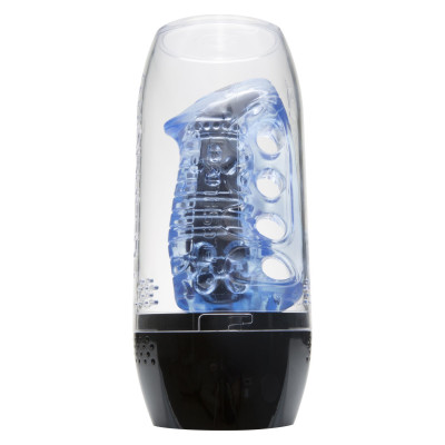 Мастурбатор Fleshlight Fleshskins Grip Blue Ice, надійна фіксація на руці, відмінно для пар і мине