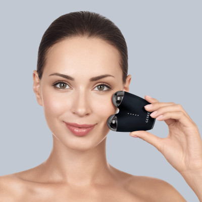 Мікрострумовий підтягувач обличчя GESKE MicroCurrent Face-Lifter black