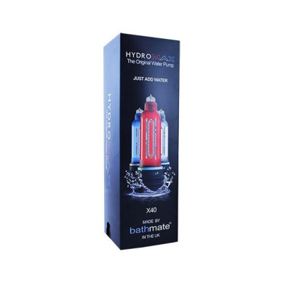 Гідропомпа Bathmate Hydromax 9 Red (X40), для члена довжиною від 18 до 23см, діаметр до 5,5 см
