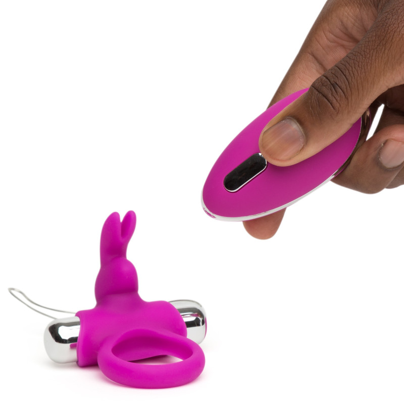 Ерекційне віброкільце Happy Rabbit Remote Control Cock Ring