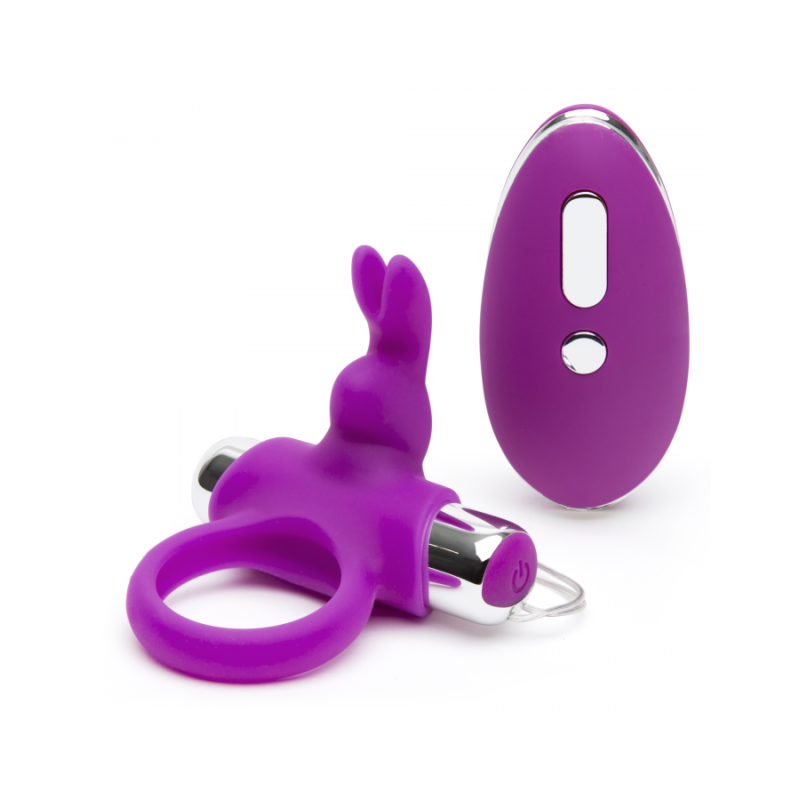 Ерекційне віброкільце Happy Rabbit Remote Control Cock Ring