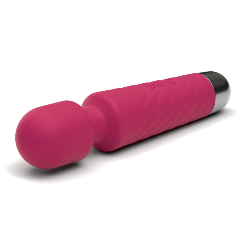 Мінівібромасажер Dorcel Wand Wanderful Magenta потужний, водонепроникний, 18 режимів роботи