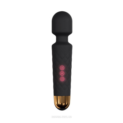 Мінівібромасажер Dorcel Wand Wanderful Black Мінівібромасажер Dorcel Wand Wanderful Black