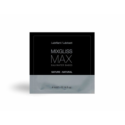 Пробник анальної гель-змазки MixGliss MAX NATURE 4 мл