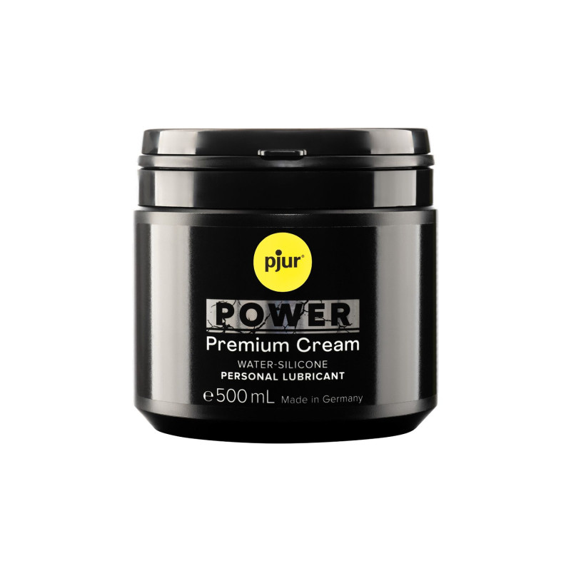 Густий лубрикант для фістингу і анального сексу Pjur POWER Premium Cream 500 мл на гібридній основі