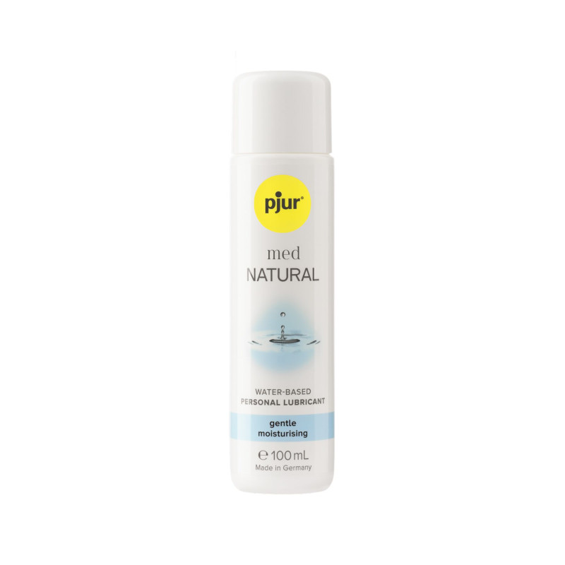 Лубрикант на водній основі Pjur MED Natural glide 100 мл спеціально для сухої і чутливої ​​шкіри