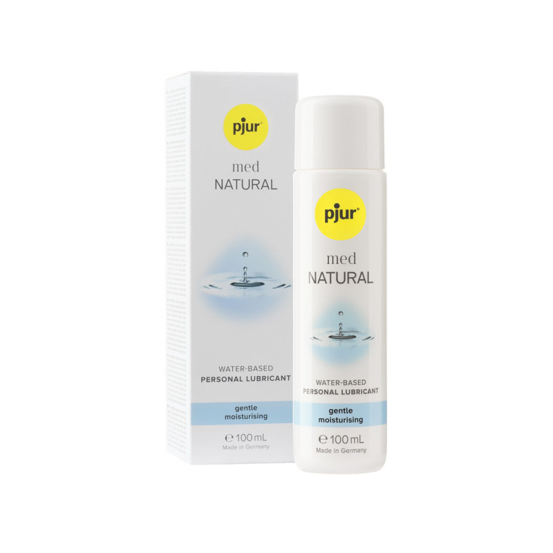 Лубрикант на водній основі Pjur MED Natural glide 100 мл спеціально для сухої і чутливої ​​шкіри