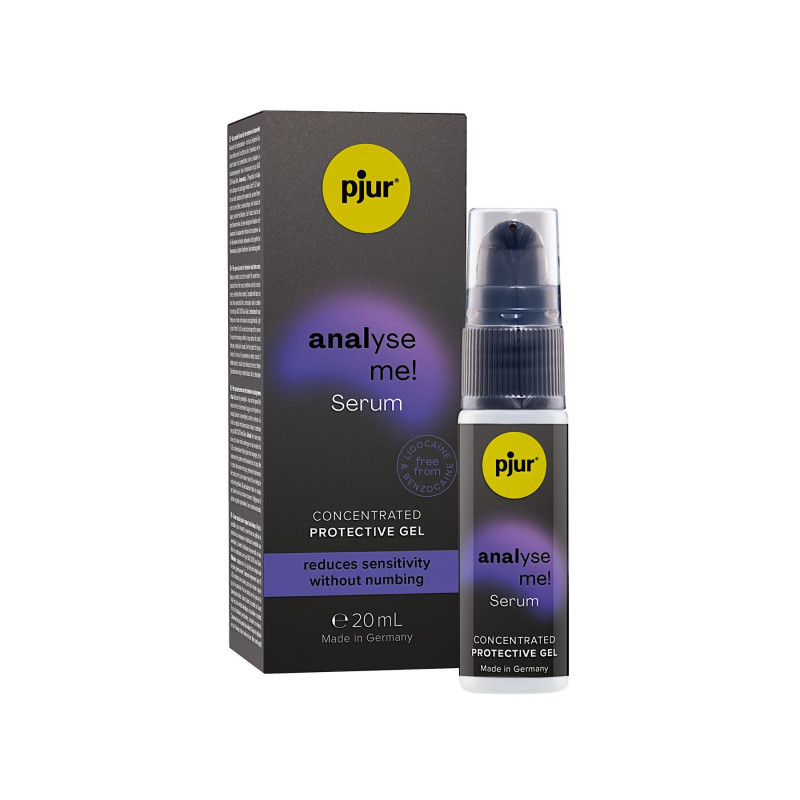 Розслабляючий анальний гель Pjur Analyse Me! Serum 20мл, створює плівку, концентрований