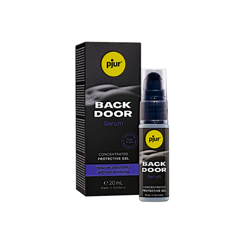 Розслабляючий анальний гель Pjur Backdoor Serum 20 мл, створює плівку, висококонцентрований