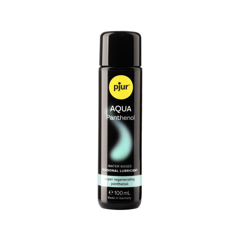Лубрикант на водній основі Pjur Aqua Panthenol 100 мл з пантенолом, догляд і зволоження