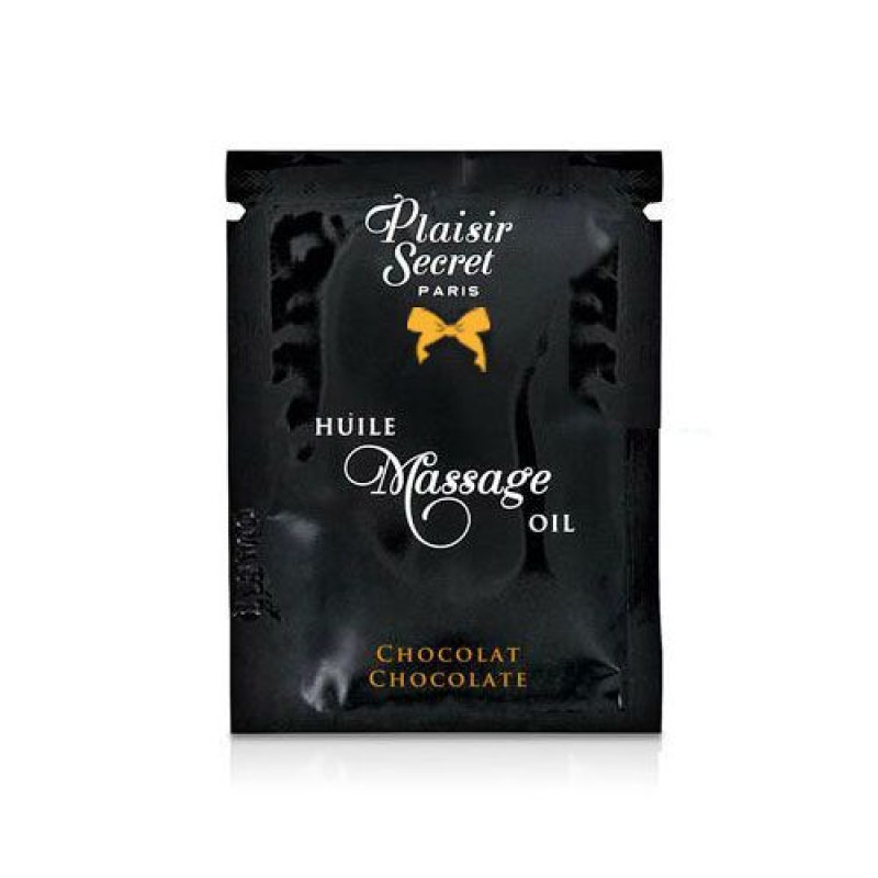 Пробник масажного масла Plaisirs Secrets Шоколад (3 мл)