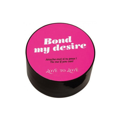 Скотч для бондажа Love To Love BOND MY DESIRE (15м) Чорний