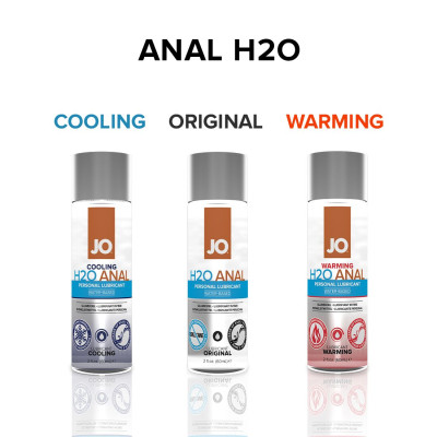Анальний лубрикант JO ANAL H2O - COOLING (60 мл) охолоджуючий, на водній основі