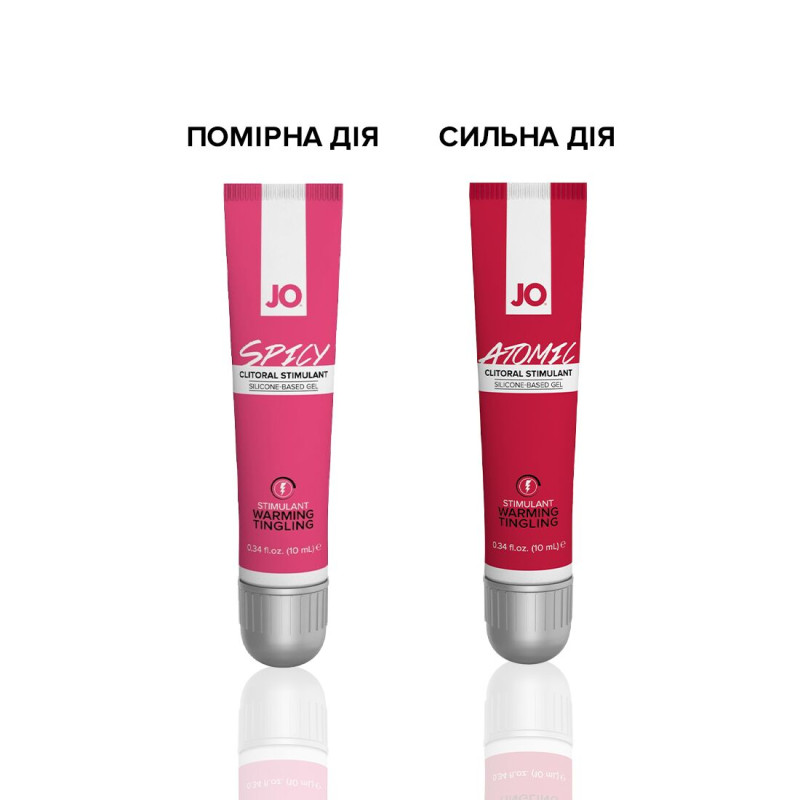 Збуджуючий гель для клітора JO SPICY WARMING (10 мл) розігріваючий