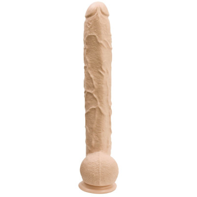 Фалоімітатор Doc Johnson Dick Rambone Cock White, діаметр 6 см, довжина 42см, ПВХ