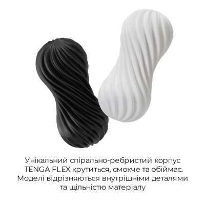 Мастурбатор Tenga FLEX Silky White