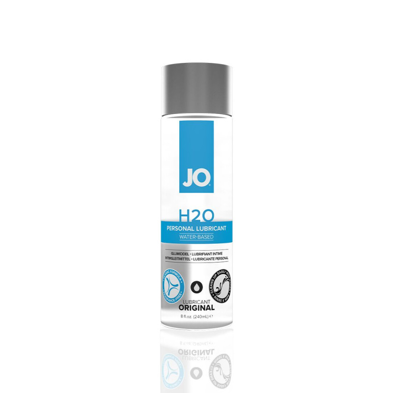 Лубрикант на водній основі JO H2O ORIGINAL (240 мл) масляниста і гладка, рослинний гліцерин