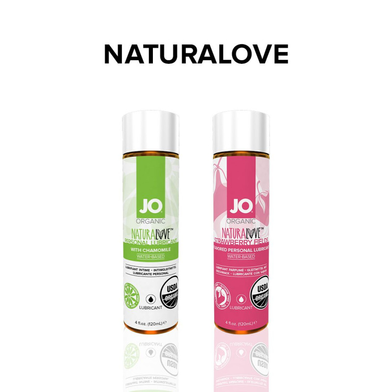 Змазка на водній основі System JO NATURALOVE — ORGANIC (120 мл) (термін 07.2025)