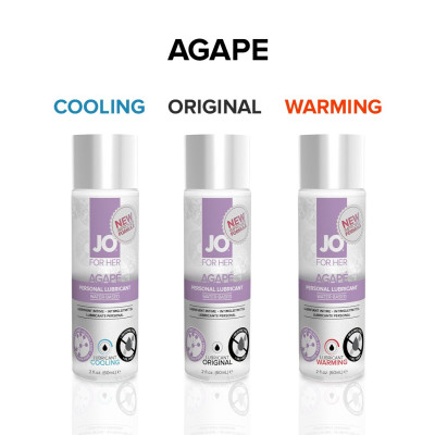 Змазка на водній основі JO AGAPE — ORIGINAL (60 мл) (термін 09.2025)