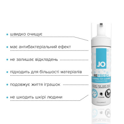 М'яка пінка для очищення іграшок JO REFRESH (207 мл)