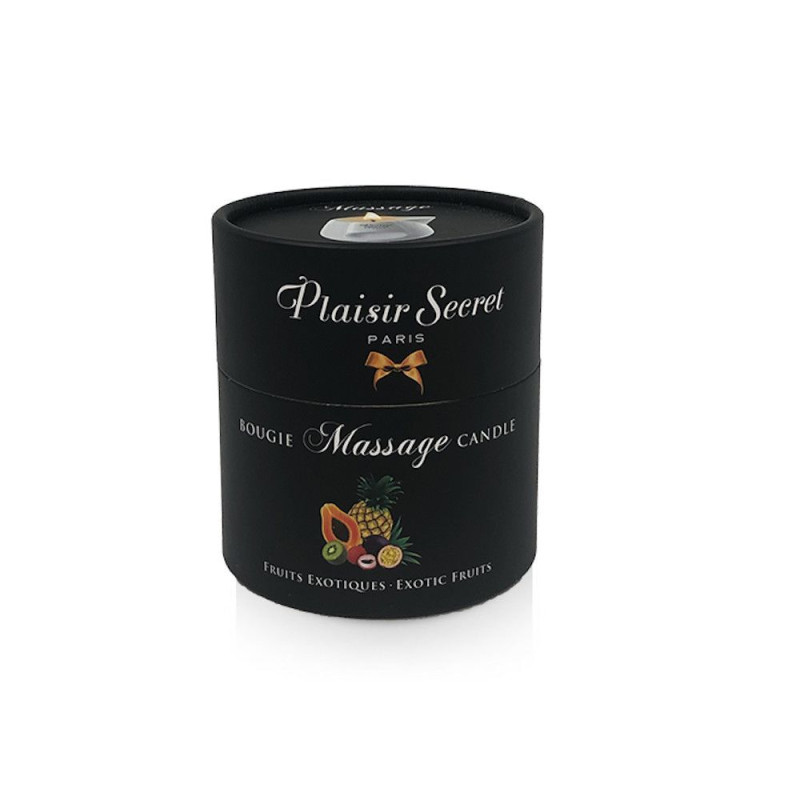 Масажна свічка Plaisirs Secrets Pineapple Mango (80 мл) (м'ята упаковка)