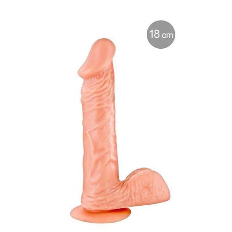Фалоімітатор Real Body - Real Tony Flash, TPE, діаметр 3,5 см