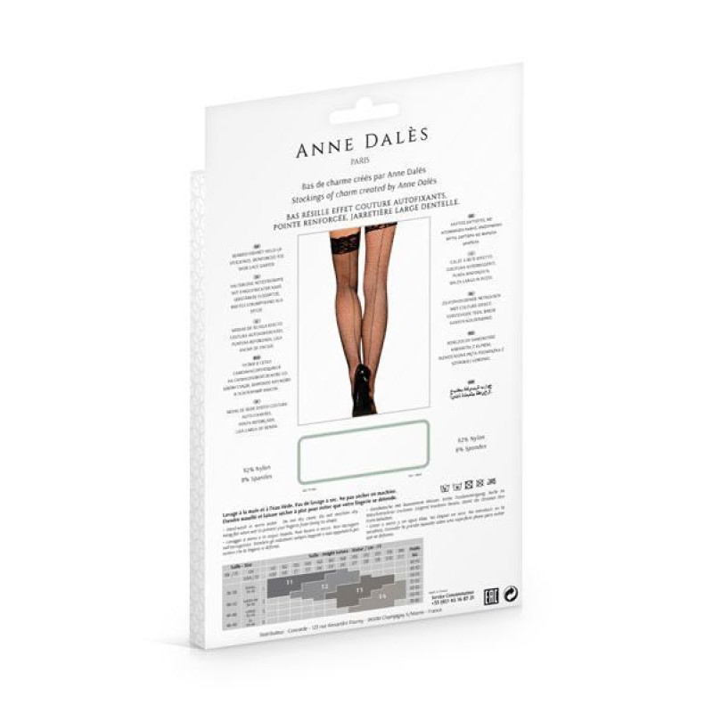 Панчохи Anne De Ales CLOE T3 Black