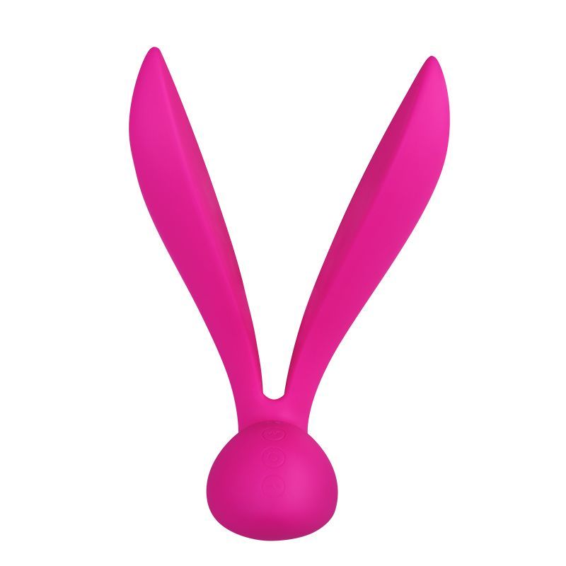 Вібромасажер кролик Leten Multi Rabbit, три вібромотора, гнучкі вушка, 7 режимів роботи