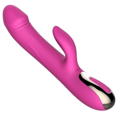 Вібратор-пульсатор Leten Automatical Thrusting Vibrator з підігрівом, перезаряджається, 10 режимів