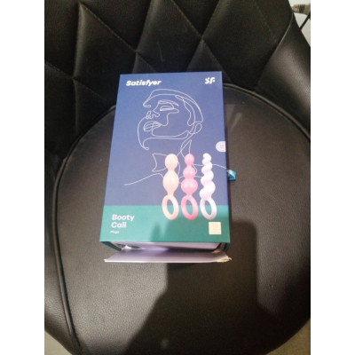 Набір анальних іграшок Satisfyer Plugs colored (set of 3) - Booty Call (м'яте паковання)