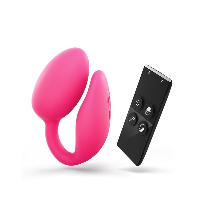 Віброяйце з клиторальной стимуляцією Love To Love Wonderlove з пультом дистанційного керування, можна під одяг