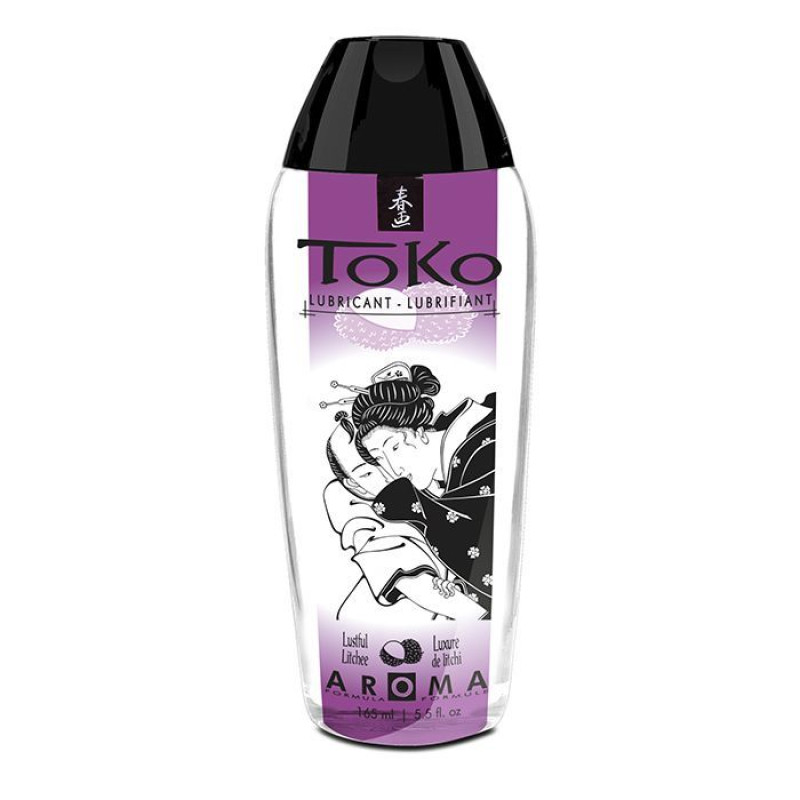 Їстівний лубрикант на водній основі Shunga Toko AROMA - Лічі (165 мл), без цукру