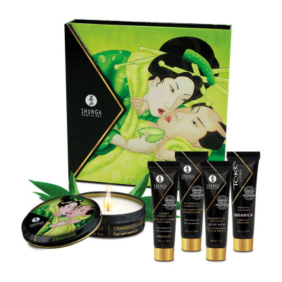 Подарунковий набір Shunga GEISHAS SECRETS ORGANICA - Зелений Чай