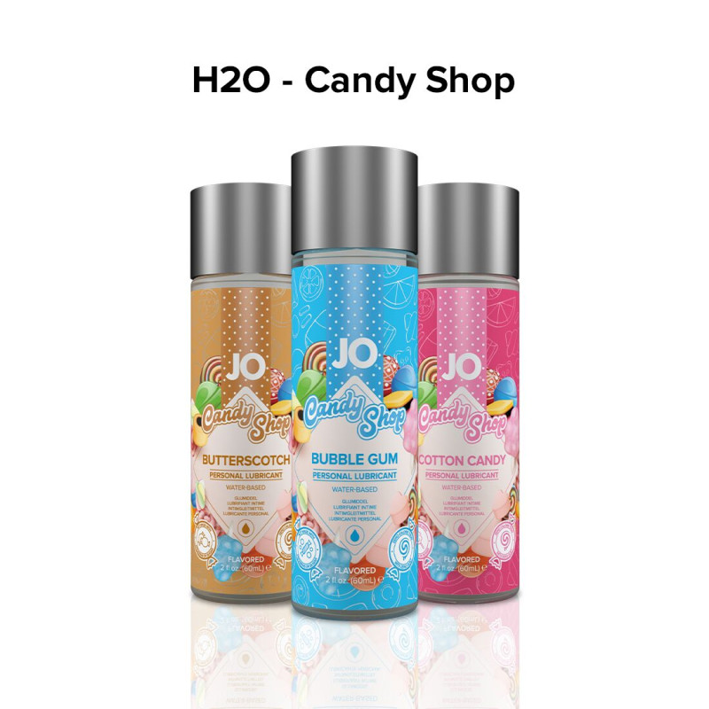 Їстівний лубрикант на водній основі JO H2O - Candy Shop - Butterscotch (Іриска) 60 мл без цукру