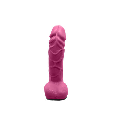 Крафтове мило-член з присоскою Чистий Кайф Pink size M натуральне