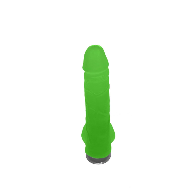 Крафтове мило-член з присоскою Чистий Кайф Green size M натуральне