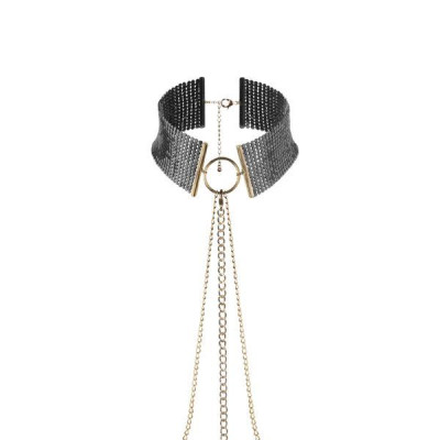 Прикраса Bijoux Indiscrets Desir Metallique Collar - Black