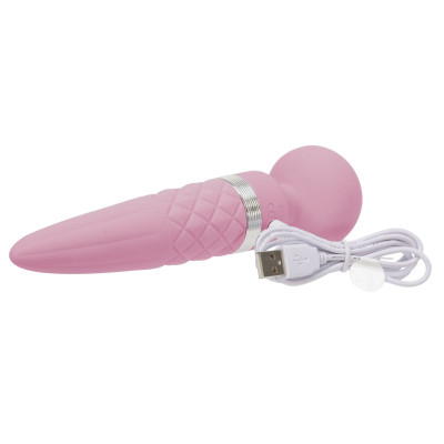 Вібромасажер 2 в 1 PILLOW TALK - Sultry Pink