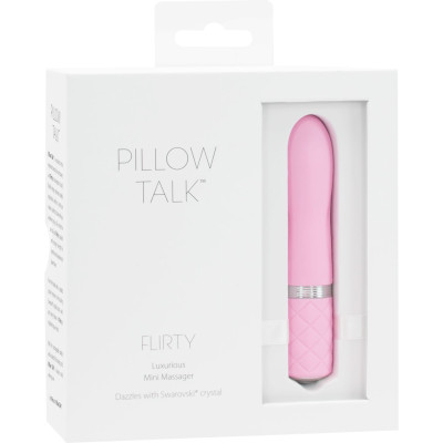 Розкішний вібратор PILLOW TALK - Flirty Pink