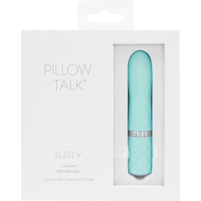 Розкішний вібратор PILLOW TALK - Flirty Teal