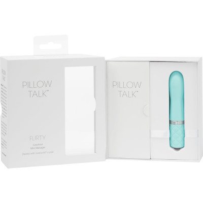 Розкішний вібратор PILLOW TALK - Flirty Teal