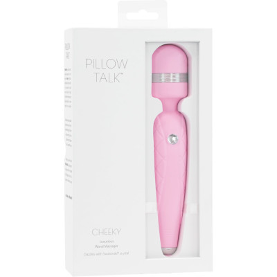 Розкішний вібромасажер PILLOW TALK - Cheeky Pink